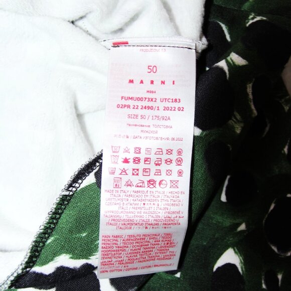 BNWT AW22 MARNI GREEN DOT HOODIE 50 - Picture 9 of 11